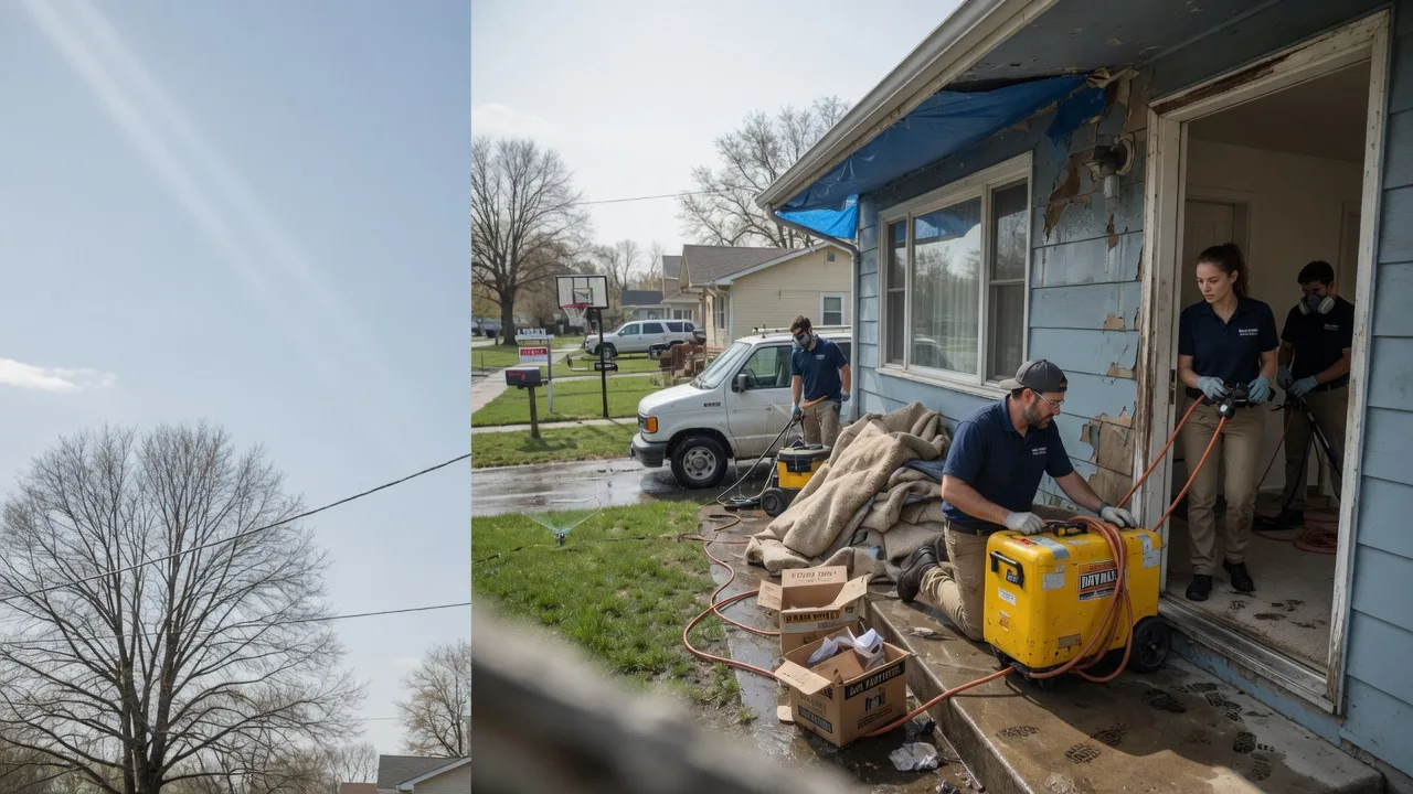 Basement Flood Cleanup in Athena, OR near me